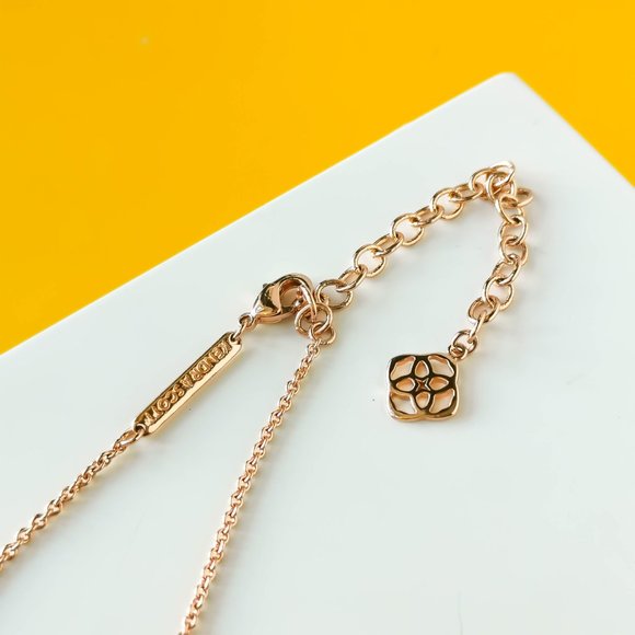 Elisa Rose Gold Dichroic Glass Pendant Necklace by Kendra Scott - Picture 3 of 3